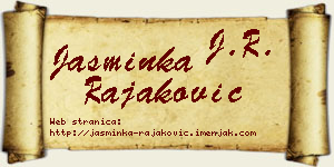 Jasminka Rajaković vizit kartica